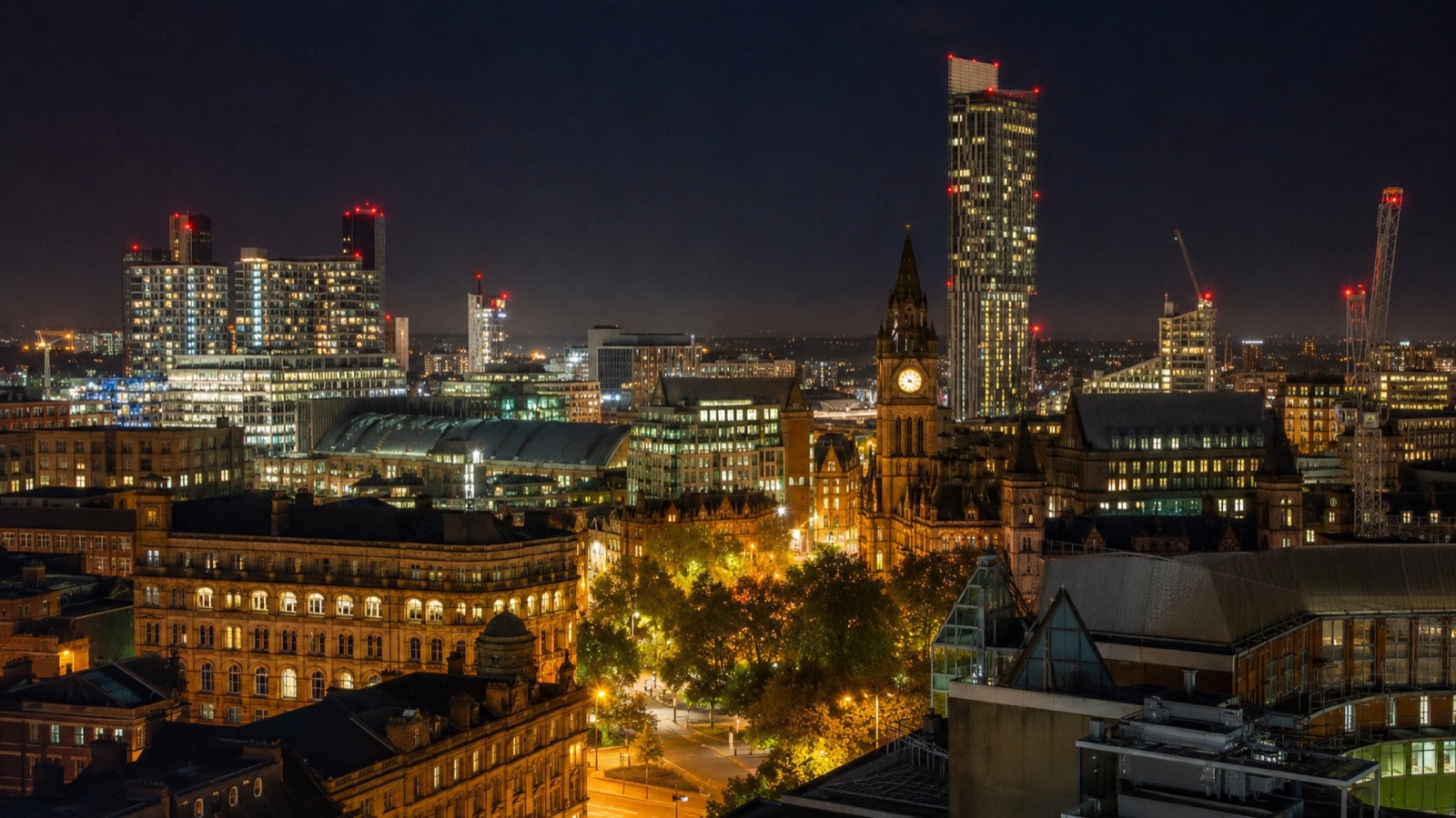 Hamburg city nightlife